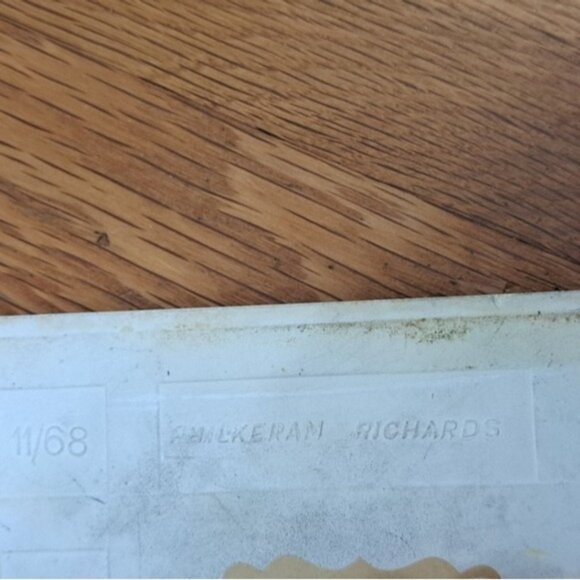 Vintage Philkeram Richards C Safarikas Hand Made Greece Ceramic Tile Decor - Picture 5 of 11